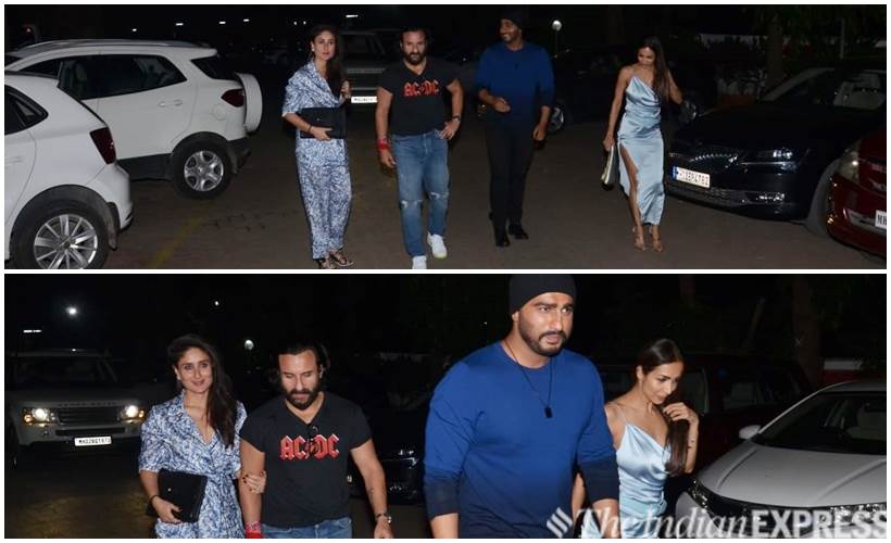Kareena Kapoor, Saif Ali Khan, Malaika Arora, Arjun Kapoor