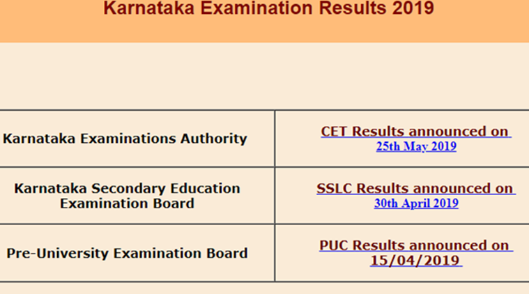 Declared! Karnataka KCET results 2019 available at kea.kar.nic.in ...