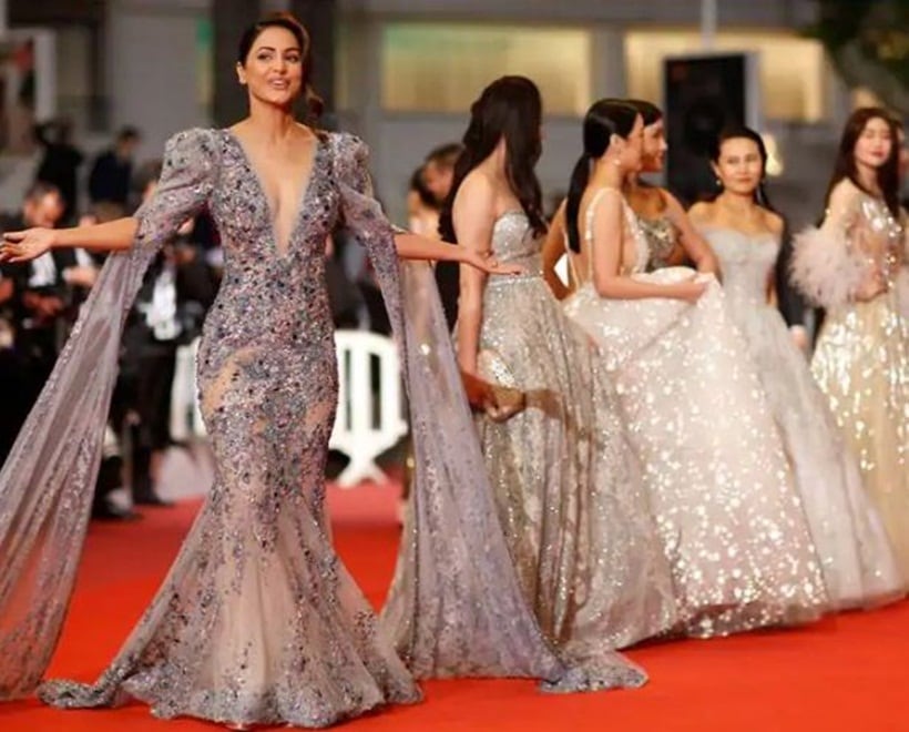 hina khan gown