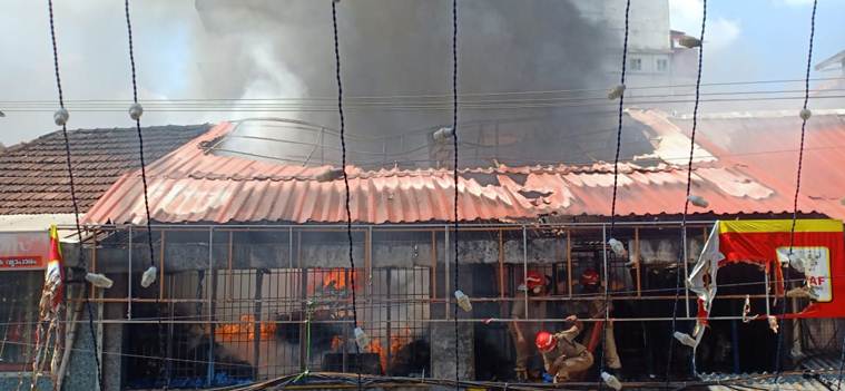 Major fire breaks out at Kochi's Broadway market, no casualties reported