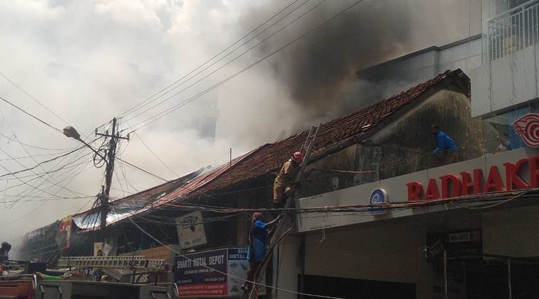 Major fire breaks out at Kochi's Broadway market, no casualties reported