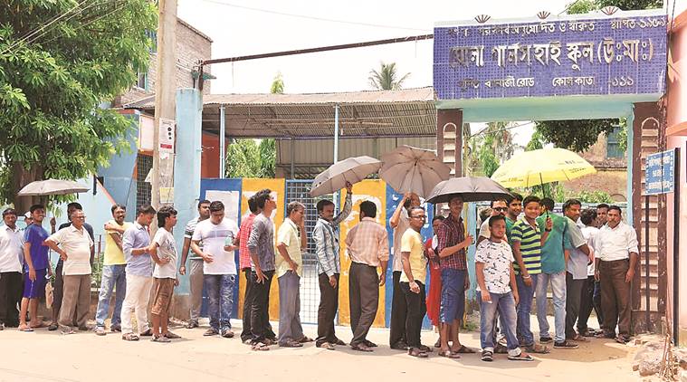 tmc violence, West Bengal violence, BJP-TMC, TMC-BJP violence, vidyasagar bust, Ishwarchandra Vidyasagar, Ishwarchandra Vidyasagar bust violence, bjp Vidyasagar bust, indian express, latest news