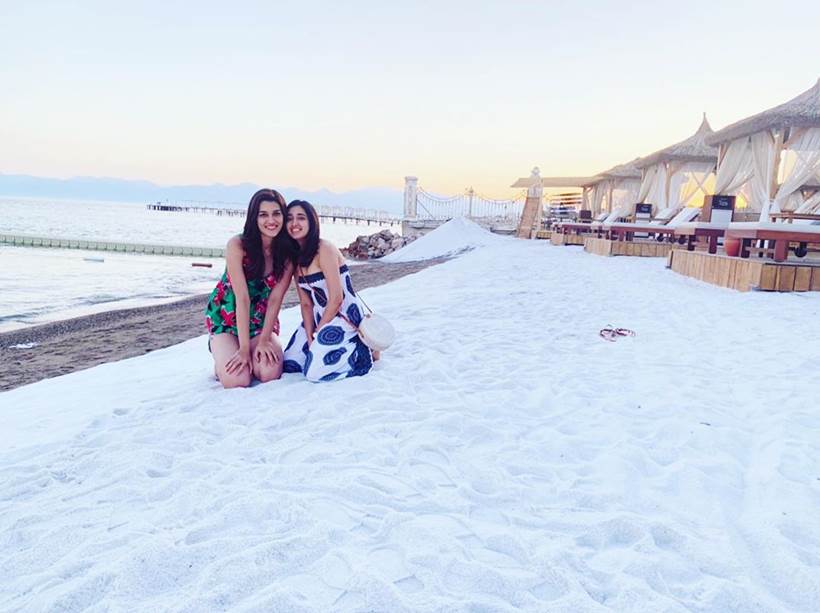 kriti Sanon Turkey vacation photos