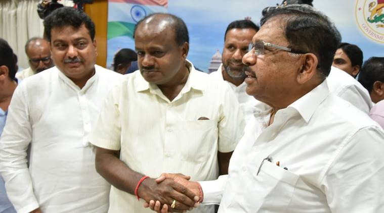 karnataka election results, karnataka lok sabha election results, kumaraswamy, lok sabha election results, bjp victory in karnataka, karnataka bjp, congress-jds in karnataka, karnataka news, indian express