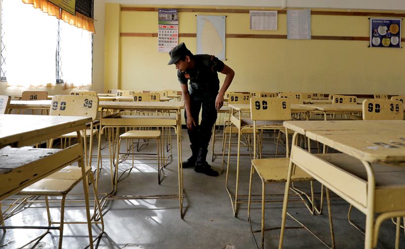 sri lanka schools, sri lanka schools reopen, sri lanka schools photos, Sri Lanka blasts, Sri Lanka attacks, Sri Lankan institutions, Sri Lanka terror attack, Easter church attacks, ISIS attacks, ISIS attacks in Sri Lanka, Sri Lanka militant attacks, Sri Lanka Easter attacks, world news, Indian Express