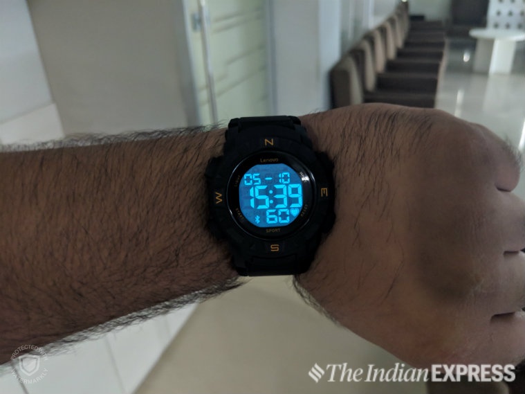 Lenovo Ego smartwatch review Number of good features but needs polishing Technology News The Indian Express