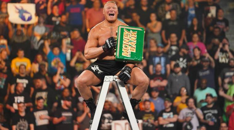   Brock Lesnar meets WWE Money in the Bank 