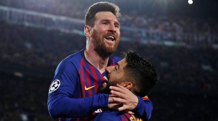 Lionel Messi, Barcelona, Barcelona Lionel Messi, Champions league 2019, 2019 champions league, Barcelona vs Liverpool, Messi, Lionel Mess Liverpool, football news, indian express, latest news