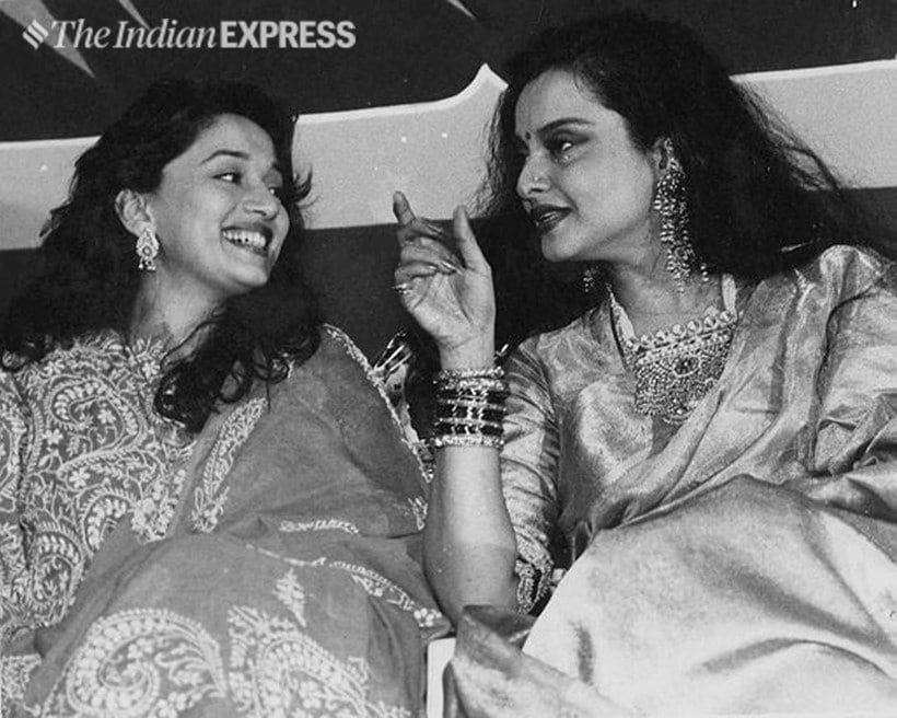 madhuri dixit rekha