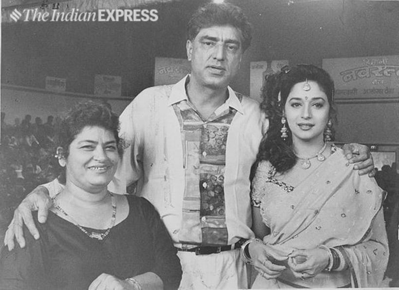 madhuri dixit saroj khan