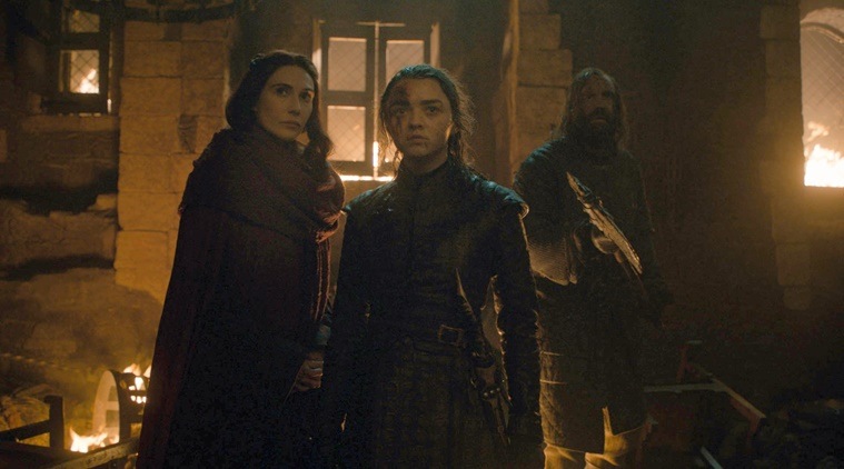 arya stark melisandre game of thrones