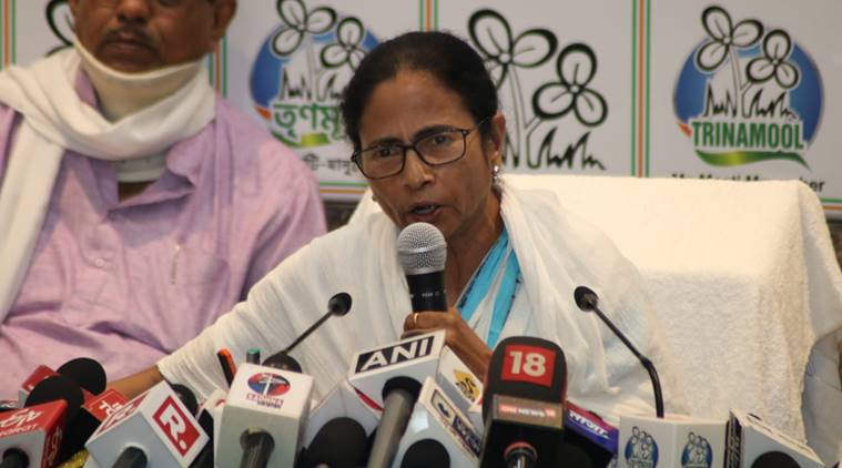 Mamata benerjee, mamata banerjee press meet, mamata banerjee offers to quit, west bengal cm, mamata banerjee on bjp, bjp win, lok sabha elections 2019, lok sabha election results, indian express