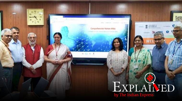 MANAV, Human Atlas Initiative India, Manav India, India Manav Biotechnology, DBT India, India DBT Manav, Manav DBT, Manav Explained, Human Atlas India, India Human Atlas Explained, Indian Express