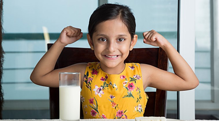 How to make child drink milk