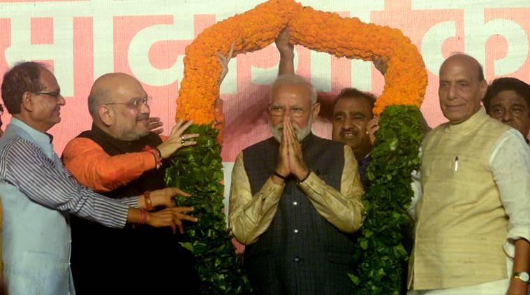 lok sabha elections results 2019 show BJP-led NDA return