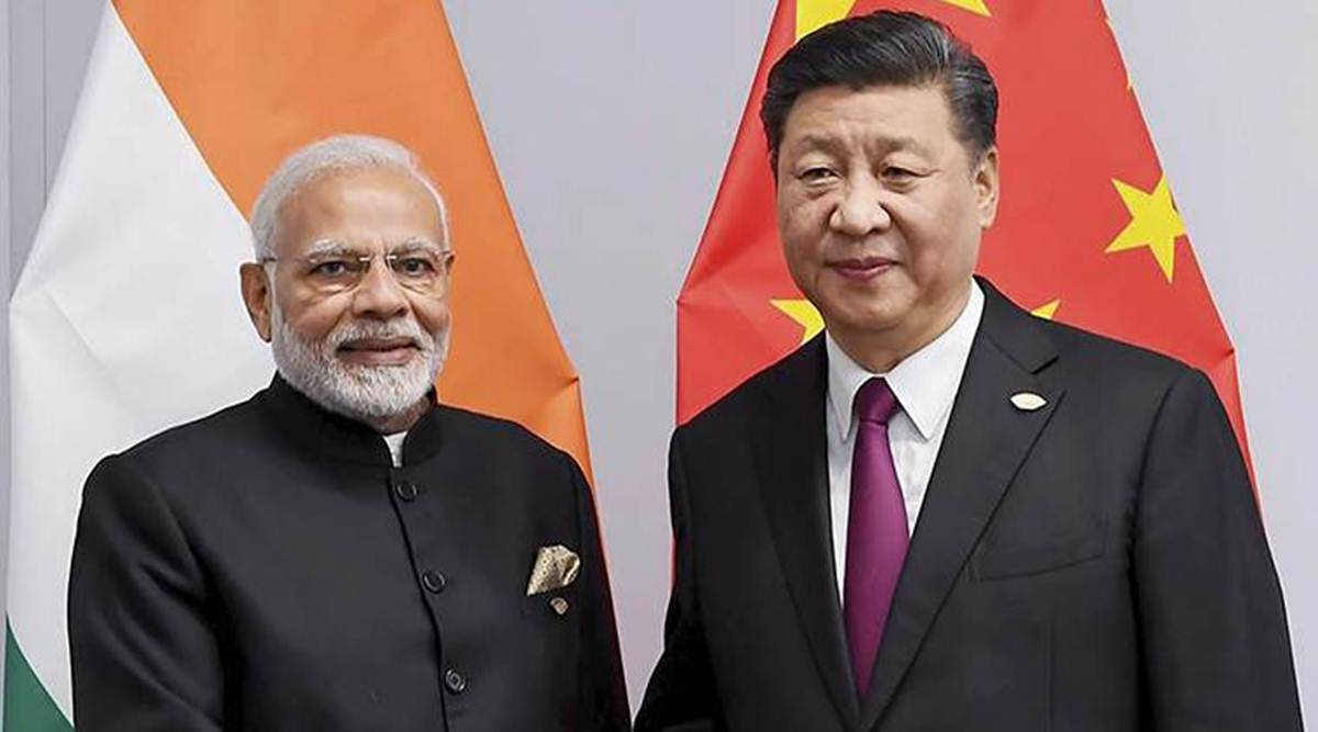 First time since border standoff, Modi, Xi on one platform
