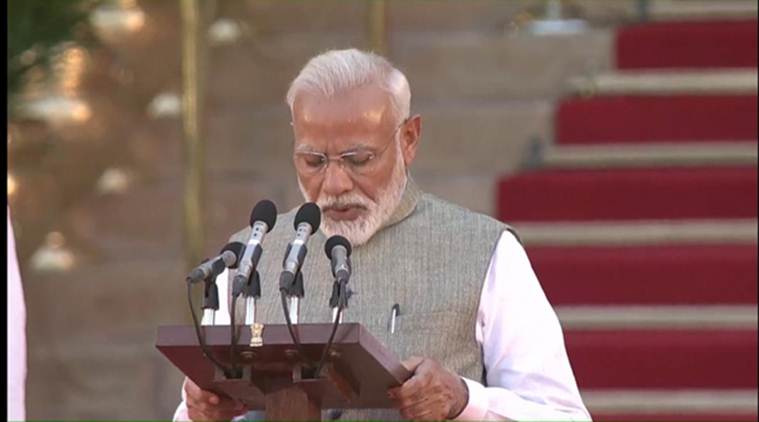 WATCH: Narendra Modi Takes Oath As Prime Minister | India News,The ...