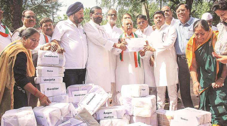 lok sabha elections, Madhya pradesh, Madhya pradesh farmers, Madhya pradesh farners, farmers loan waiver, Madhya pradesh congress, kamal nath, general elections, election news, decision 2019, lok sabha elections 2019, indian express