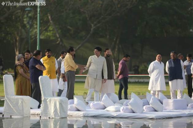 narendra modi swearing-in ceremony at rashtrapati bhavan today latest news