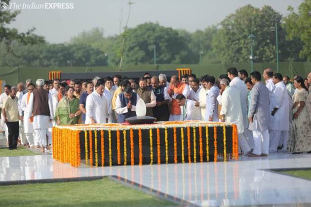 narendra modi swearing-in ceremony at rashtrapati bhavan today latest news