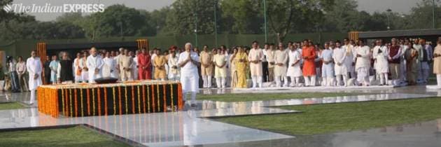 narendra modi swearing-in ceremony at rashtrapati bhavan today latest news