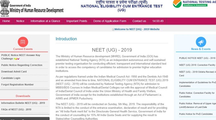 NEET answer key 2019 released, how to download via websites Education