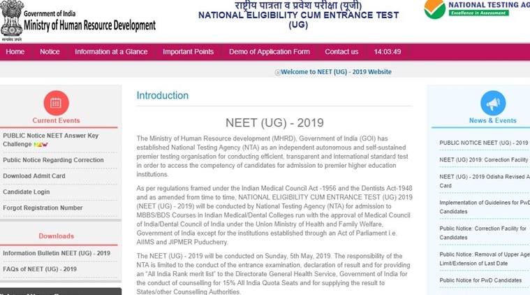 NEET answer key 2019 released, how to download via websites Education