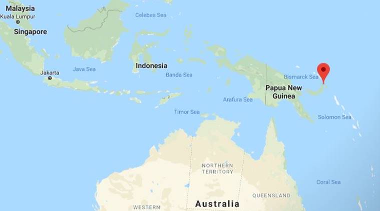 Tsunami, Earthquake, Papua New Guinea, USGS, Indonesia earthquake, Tsunami alert, World news, Indian Express