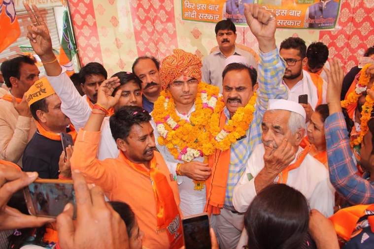 For Sahib Singh Verma’s son, campaigning runs in the family