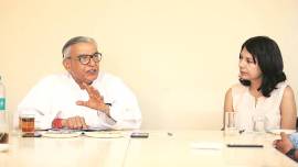 Pawan kumar bansal, former union railway minister, congress candidate, chandigarh road connectivity, metro rail, monorail, chandigarh traffic, idea exchange, indian express