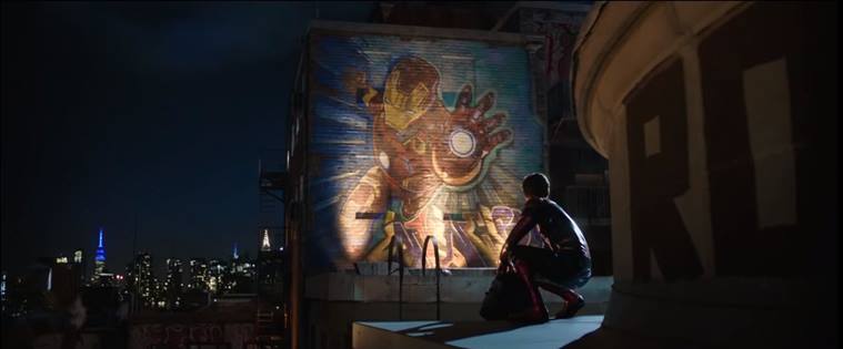 peter parker tony stark