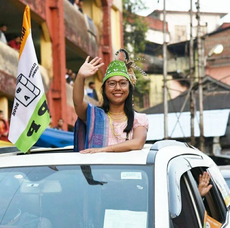 poll fashion, indianexpress.com, agatha sangma, indianexpressonline, anuradha dhawan, designer, stylish politician