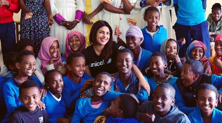 Priyanka chopra ethiopia unicef goodwill ambassador