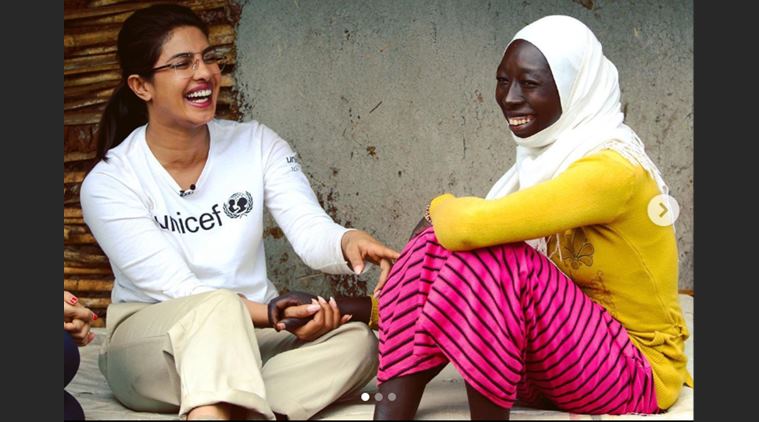   priyanka chopra, unicef ​​education program in Ethiopia, trip to Ethiopia with priyanka chopra, Ethiopian weddings in Ethiopia, marriage won by a teenage girl, little girl fighting cjild marriage, inspirational stories, express indian, viral news, 