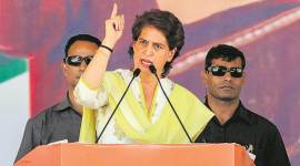 priyanka gandhi attacks modi, narendra modi, priyanka gandhi, jammu kashmir tension, article 370, congress-bjp, congress party, indian express, national news
