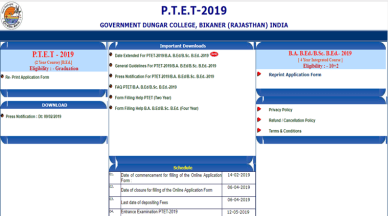 ptet, ptet2019.net, ptet2019.org, PTET result, ptet.org, Rajasthan Pre Teacher Education Test, Rajasthan PTET, PTET, Rajasthan PTET 2019, PTET 2019 application form, Rajasthan PTET application form, Education News