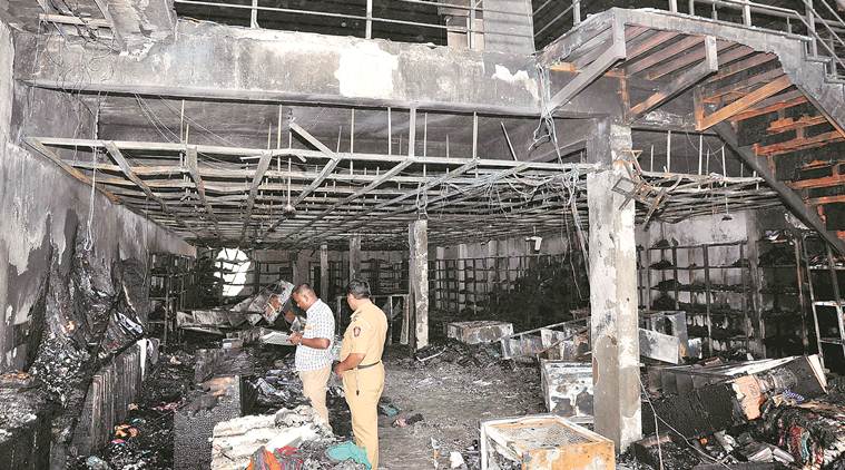 Pune: Trapped inside locked building, five workers die in fire at saree godown in Uruli Devachi