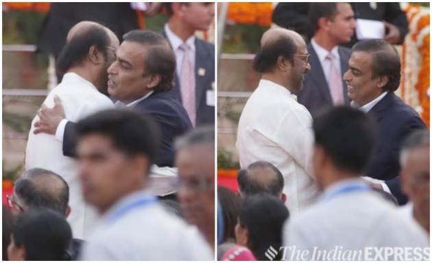 Rajinikanth, Mukesh Ambani