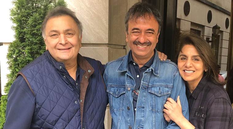 rajkumar hirani with rishi kapoor