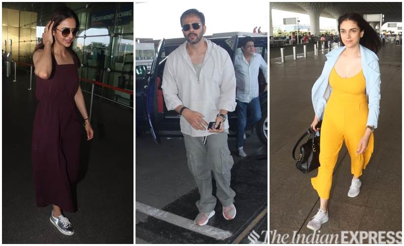 Rakul Preet Singh, Rohit Shetty, Aditi Rao Hydari