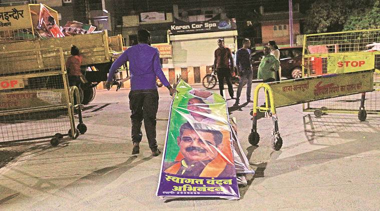 Modi rally, election rally, PM Modi, sanitary workers, safai karmchari, Swachh Bharat Mission, Indian Express, Lok sabha elections