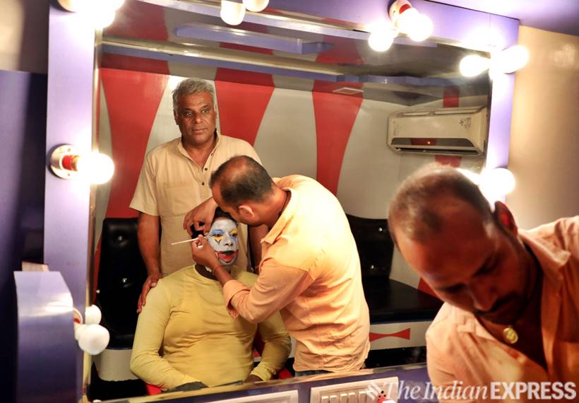 On a lighter note: Actor Ashish Vidyarthi dons a clown's role