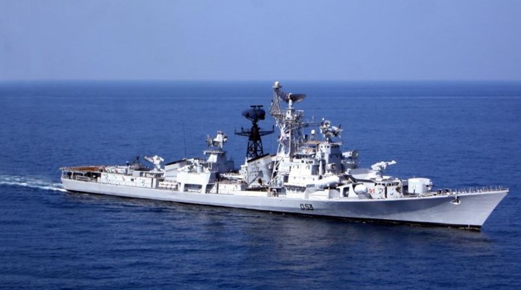 After 36 years, Indian Navy’s frontline missile destroyer INS Ranjit to ...