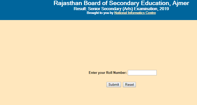 rajresults.nic.in 2019, RBSE 12th, bser, rajresults