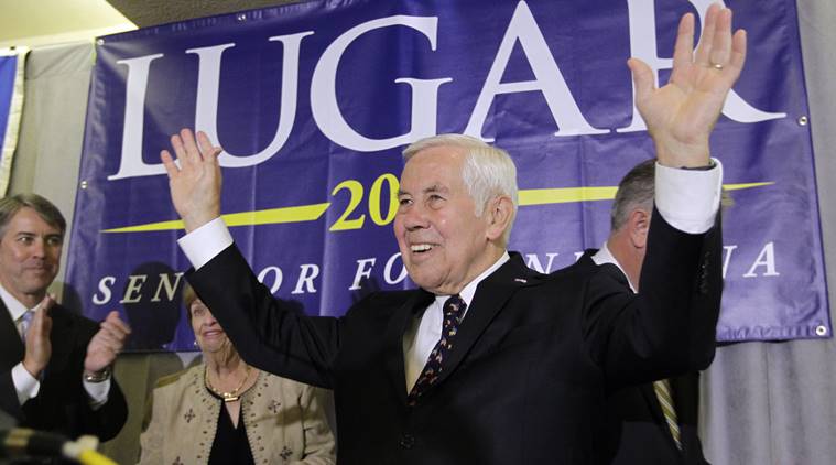 Richard Lugar, Richard Lugar Cold war, Cold Richard Lugar, Richard Lugar death, Richar Lugar Soviet Union, USSR Richard Lugar, Richard Lugar US nuclear arsenal, Indian Express, US Russia Cold War, Indian Express