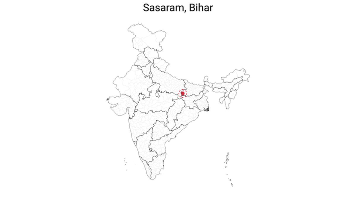 Sasaram In Bihar Map Sasaram (Sc) Lok Sabha Election Results 2019 Live Updates: Bihar Lok Sabha  Election (Polls) Results 2019, Winner, Runner-Up