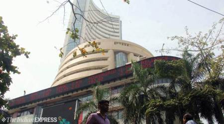 Sensex falls 150 points on weak global cues; Rupee slips to 71.35 against USD