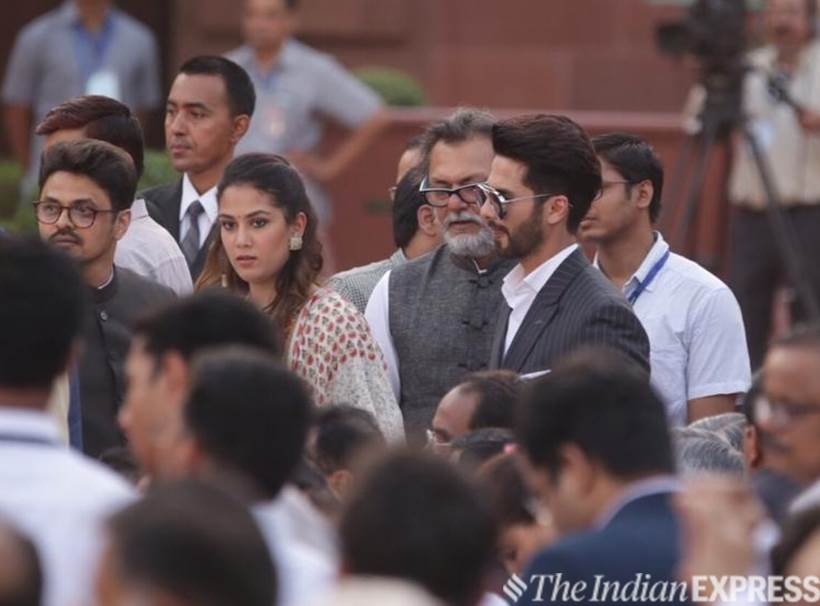 Shahid, Mira and director Rakeysh Omprakash Mehra