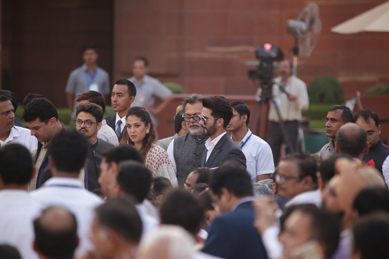   Shahid Kapoor Oath Ceremony 