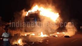 Sharma-bus-fire-Hosur-Bangalore-Chennai-Shoolagiri